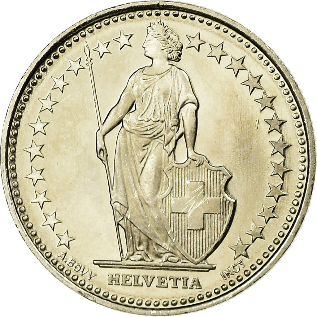 Coin, Switzerland, 1/2 Franc, 2006, Bern, MS(63), Copper-nickel, KM:23a.3