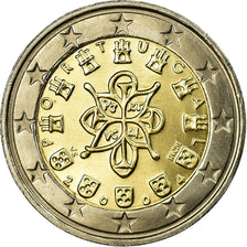 Portugal, 2 Euro, 2004, MS(63), Bi-Metallic, KM:747