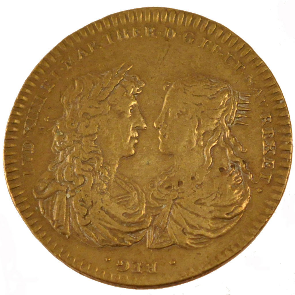 France, Royal, Token, EF(40-45), Copper, Feuardent #13048, 5.20