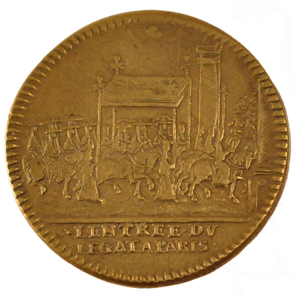 France, Royal, Token, EF(40-45), Copper, Feuardent #13048, 5.20
