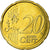 Espanha, 20 Euro Cent, 2009, MS(63), Latão, KM:1071