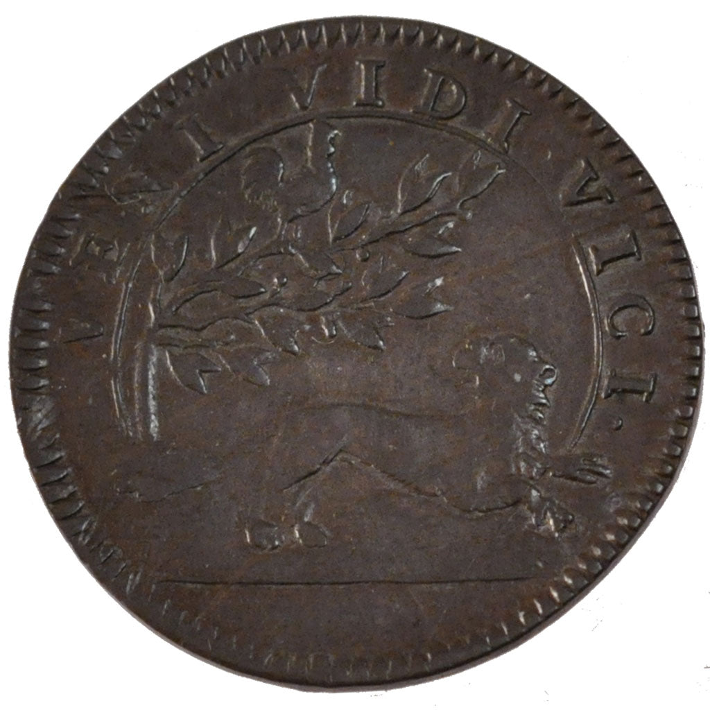 France, Royal, Token, EF(40-45), Copper, Feuardent #13072, 4.00
