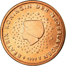 Niederlande, 2 Euro Cent, 1999, UNZ, Copper Plated Steel, KM:235