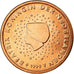 Niederlande, 2 Euro Cent, 1999, UNZ, Copper Plated Steel, KM:235