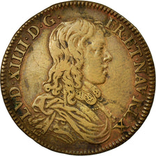 France, Token, Royal, EF(40-45), Copper, Feuardent:12477