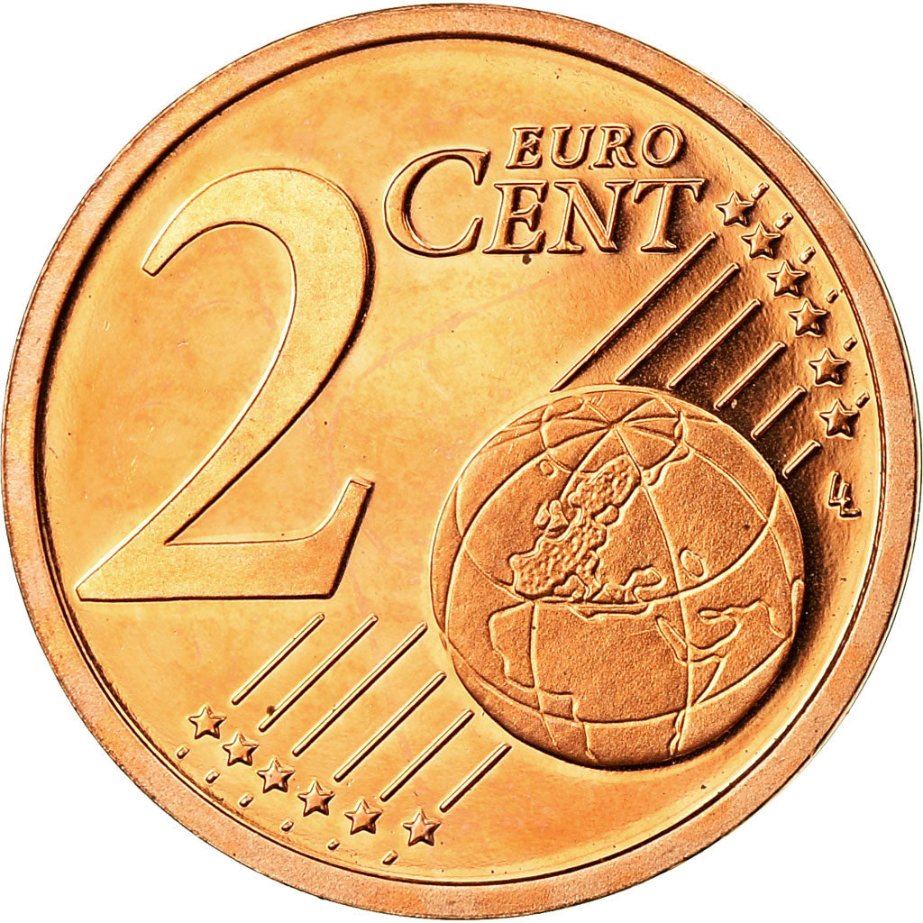 GERMANIA - REPUBBLICA FEDERALE, 2 Euro Cent, 2003, SPL, Acciaio placcato rame