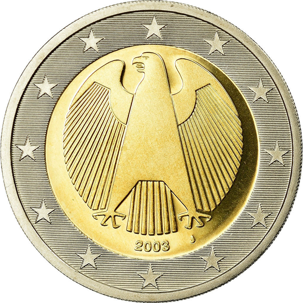 République fédérale allemande, 2 Euro, 2003, SPL, Bi-Metallic, KM:214