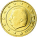 Belgia, 10 Euro Cent, 2001, MS(63), Mosiądz, KM:227