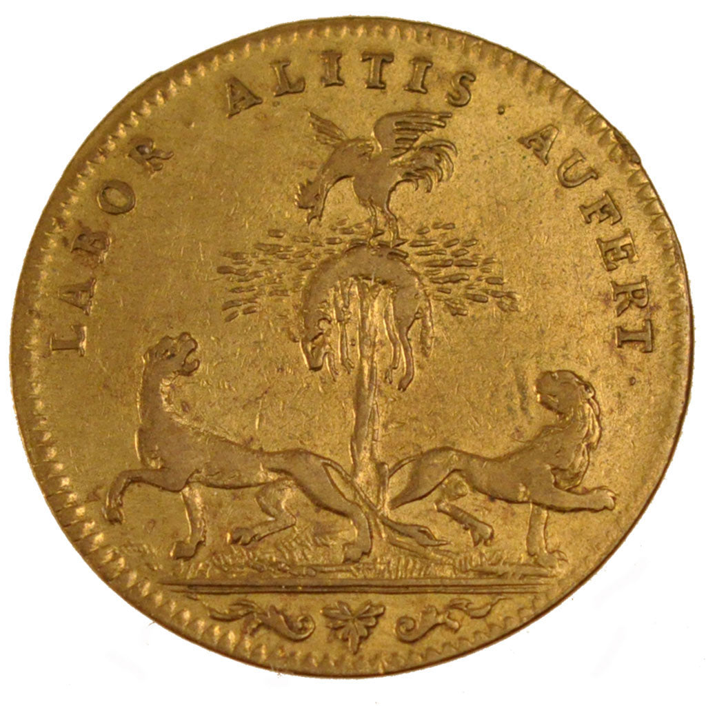 France, Royal, Token, EF(40-45), Copper, Feuardent #13191, 4.79