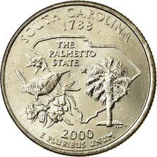 Coin, United States, South Carolina, Quarter, 2000, U.S. Mint, Philadelphia