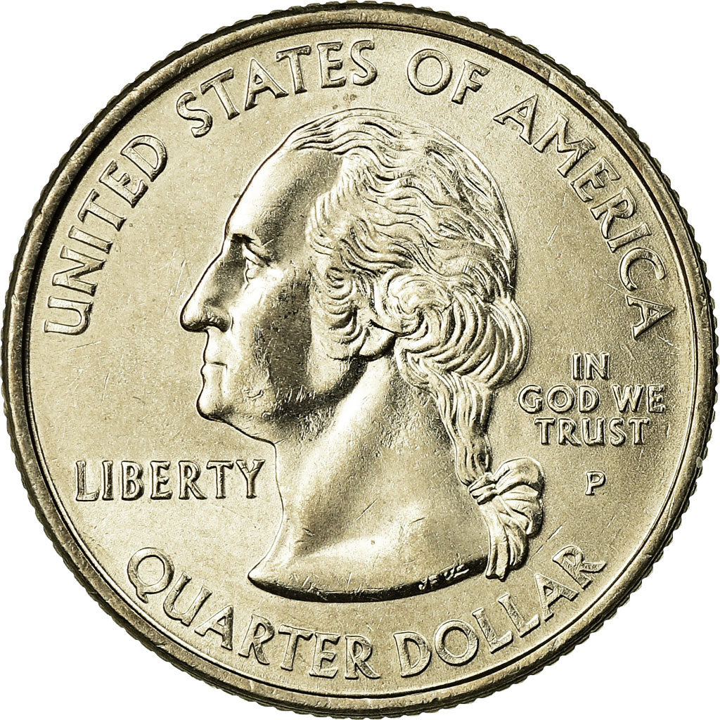 Coin, United States, South Carolina, Quarter, 2000, U.S. Mint, Philadelphia