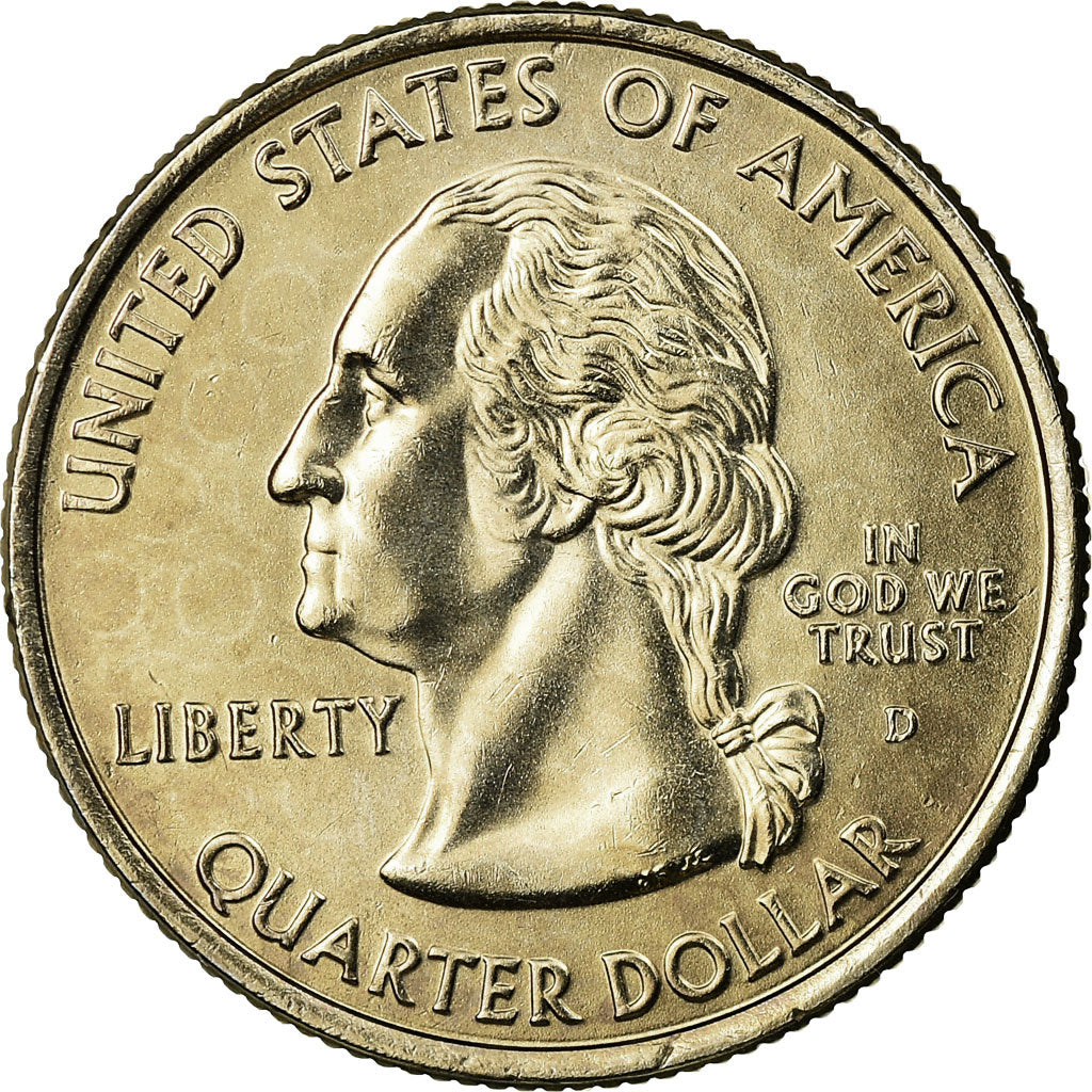 Coin, United States, New Hampshire, Quarter, 2000, U.S. Mint, Denver, MS(63)