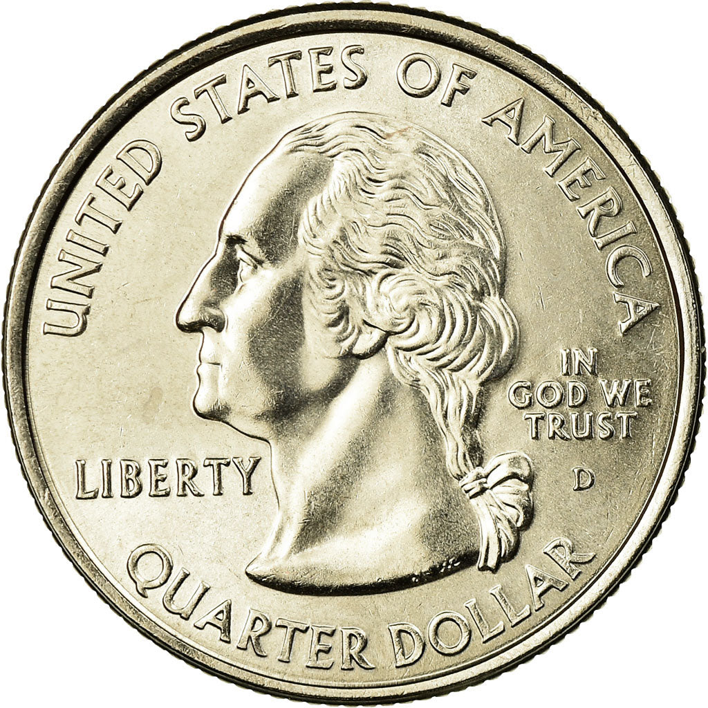 Coin, United States, Rhode Island, Quarter, 2001, U.S. Mint, Denver, MS(63)