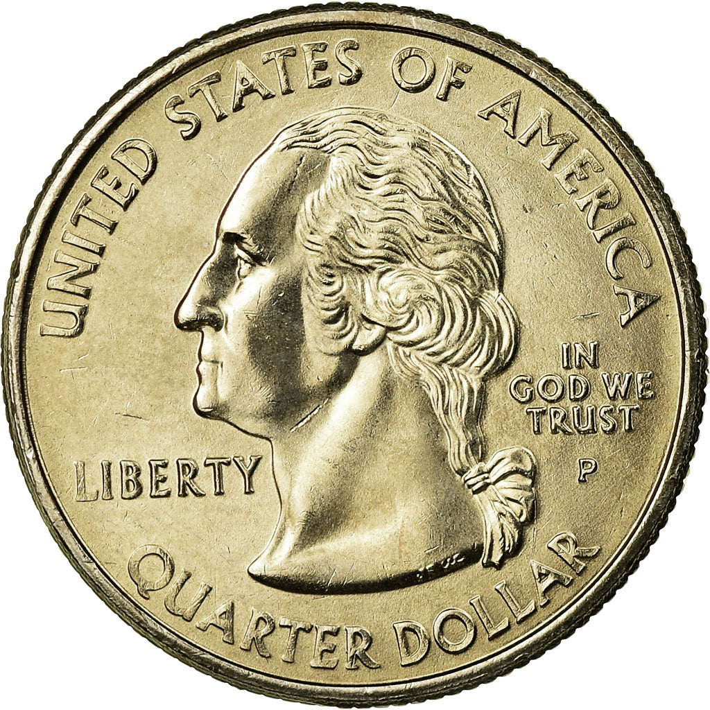 Coin, United States, Ohio, Quarter, 2002, U.S. Mint, Philadelphia, MS(63)