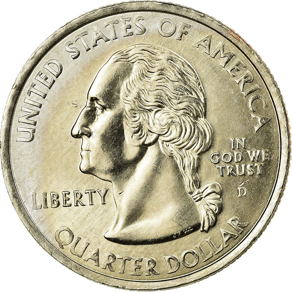 Münze, Vereinigte Staaten, Indiana, Quarter, 2002, U.S. Mint, Denver, UNZ
