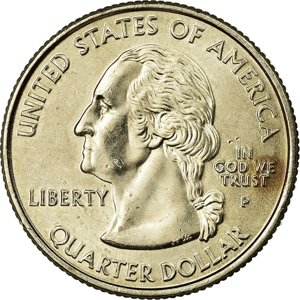 Coin, United States, Illinois, Quarter, 2003, U.S. Mint, Philadelphia, MS(63)