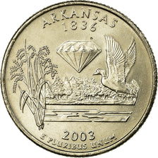 Coin, United States, Arkansas, Quarter, 2003, U.S. Mint, Philadelphia, MS(63)