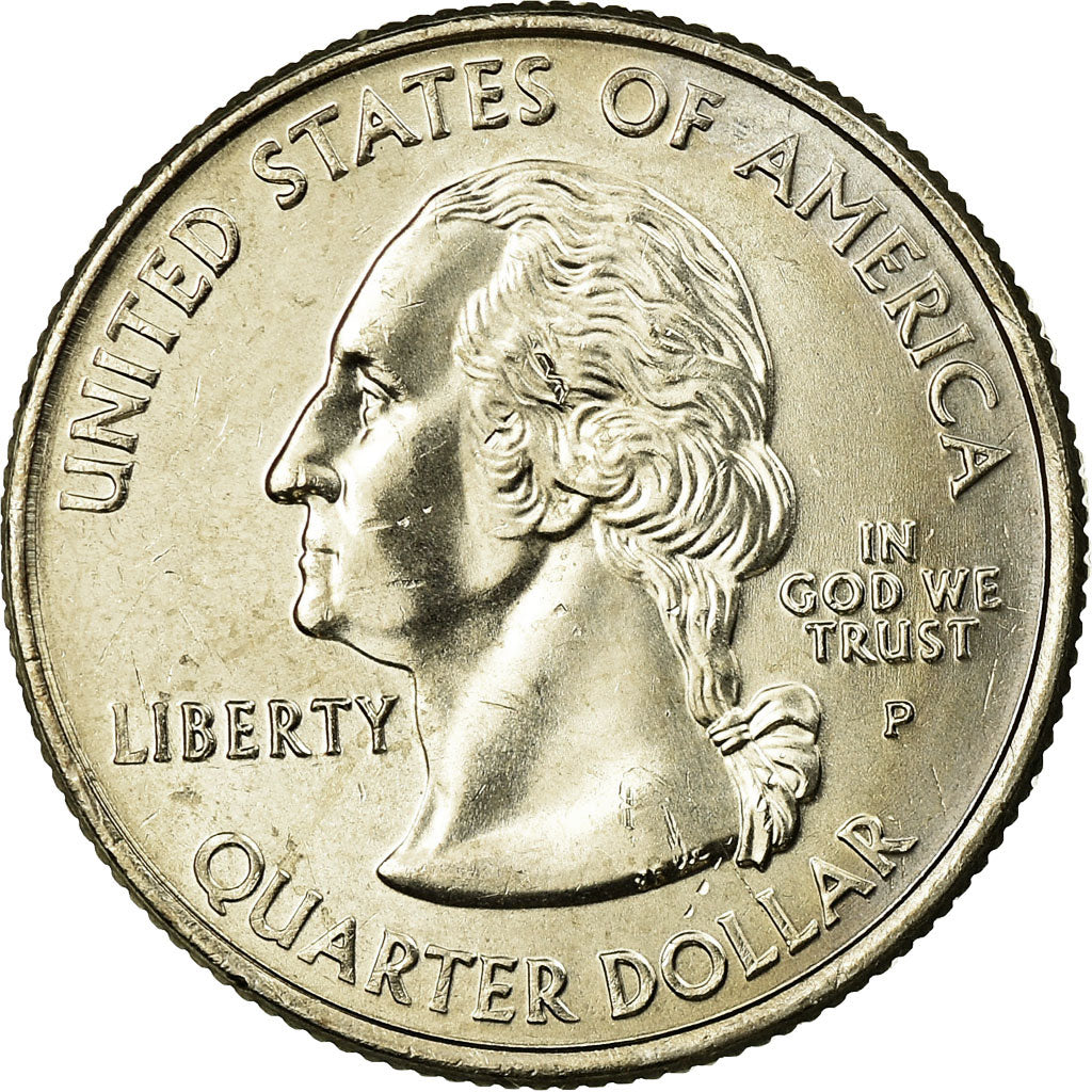 Coin, United States, Michigan, Quarter, 2004, U.S. Mint, Philadelphia, MS(63)