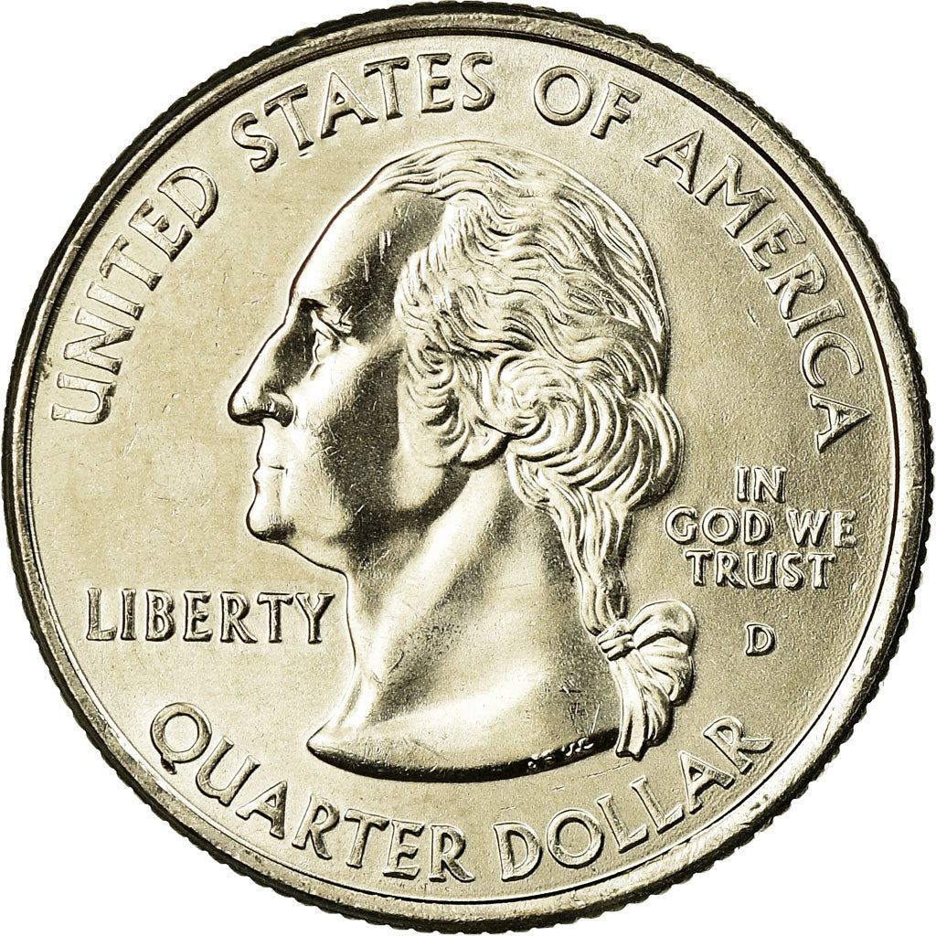 Coin, United States, Iowa, Quarter, 2004, U.S. Mint, Denver, MS(63)