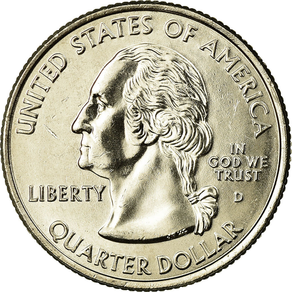Coin, United States, Wisconsin, Quarter, 2004, U.S. Mint, Denver, MS(63)