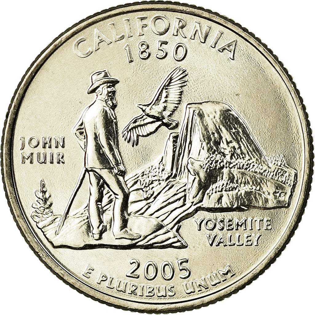 Coin, United States, California, Quarter, 2005, U.S. Mint, Denver, MS(63)