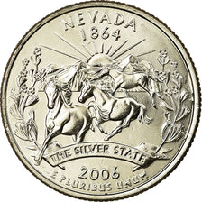 Coin, United States, Nevada, Quarter, 2006, U.S. Mint, Denver, MS(63)