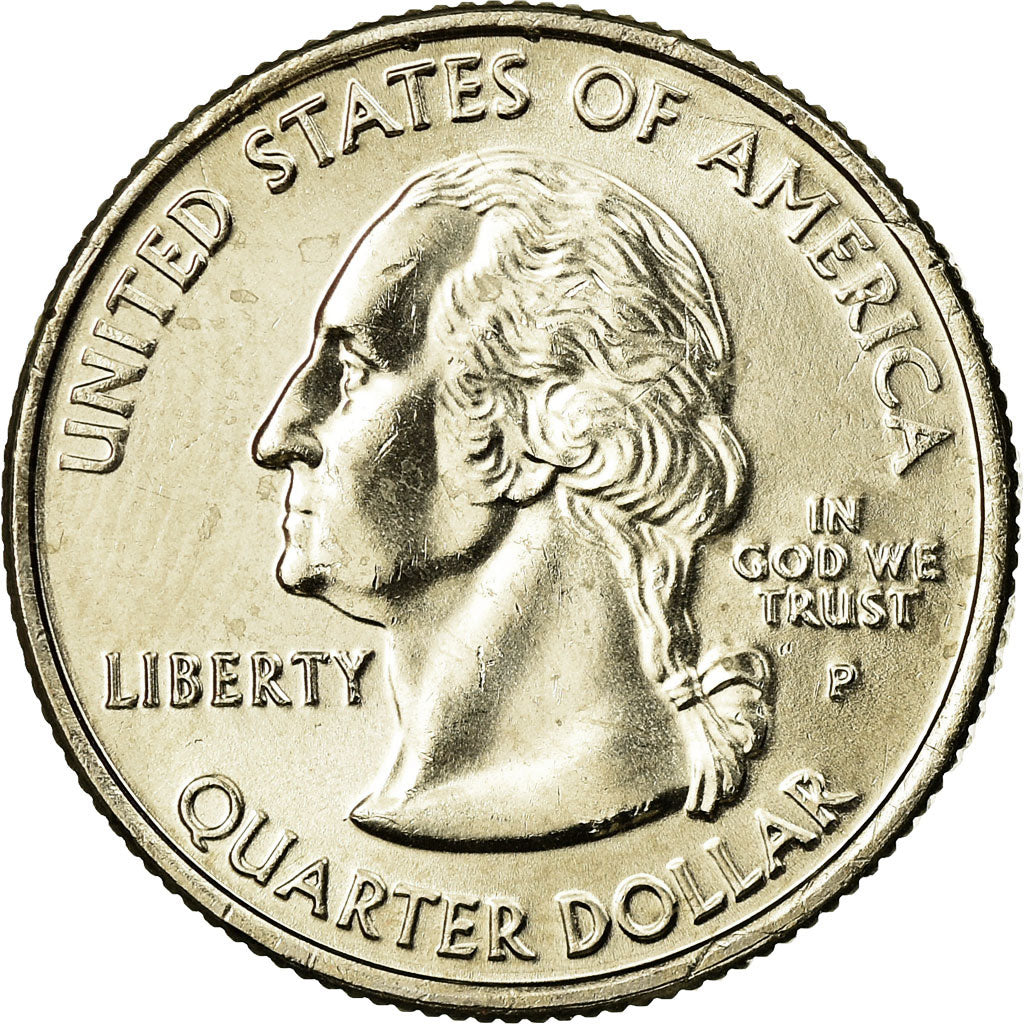 Coin, United States, Utah, Quarter, 2007, U.S. Mint, Philadelphia, MS(63)