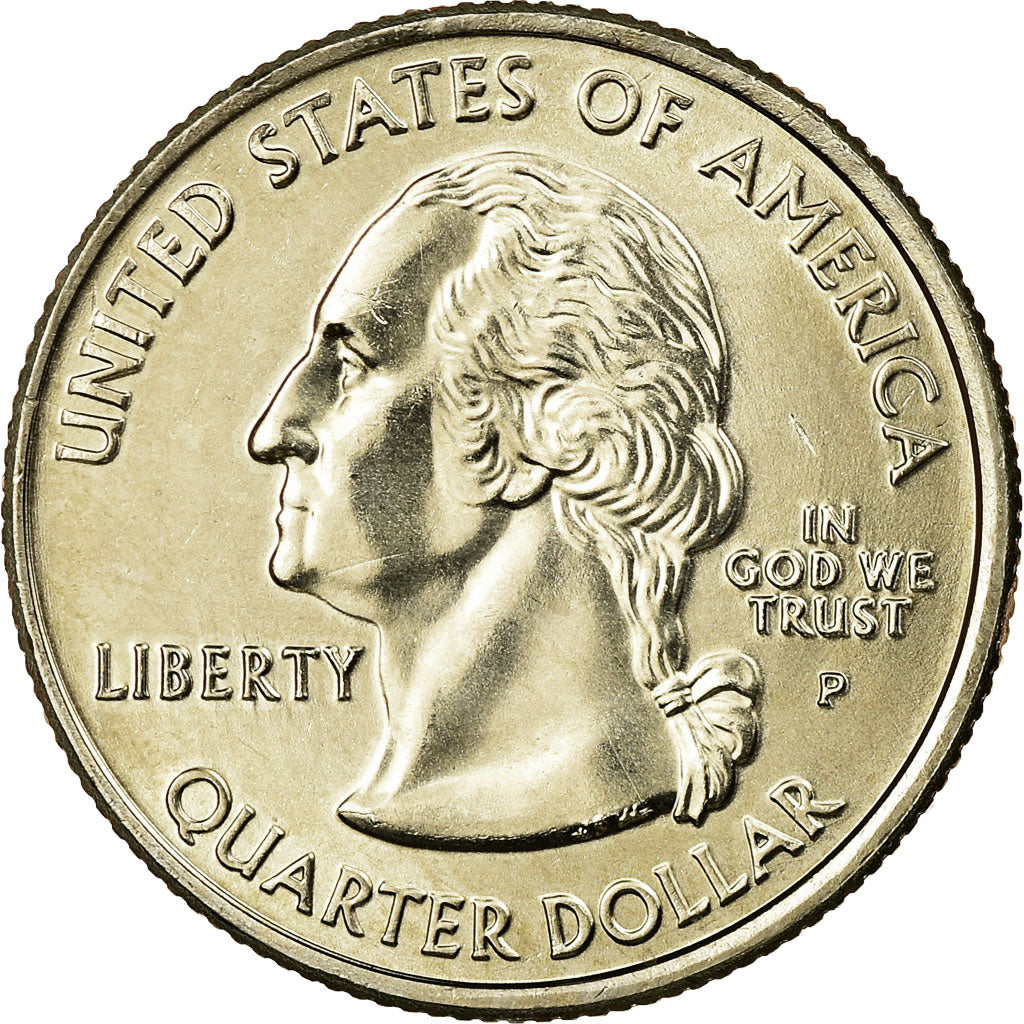 Monnaie, États-Unis, Washington, Quarter, 2007, U.S. Mint, Philadelphie, SPL