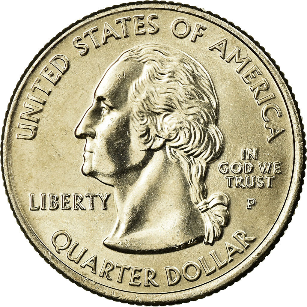 Monnaie, États-Unis, Montana, Quarter, 2007, U.S. Mint, Philadelphie, SPL