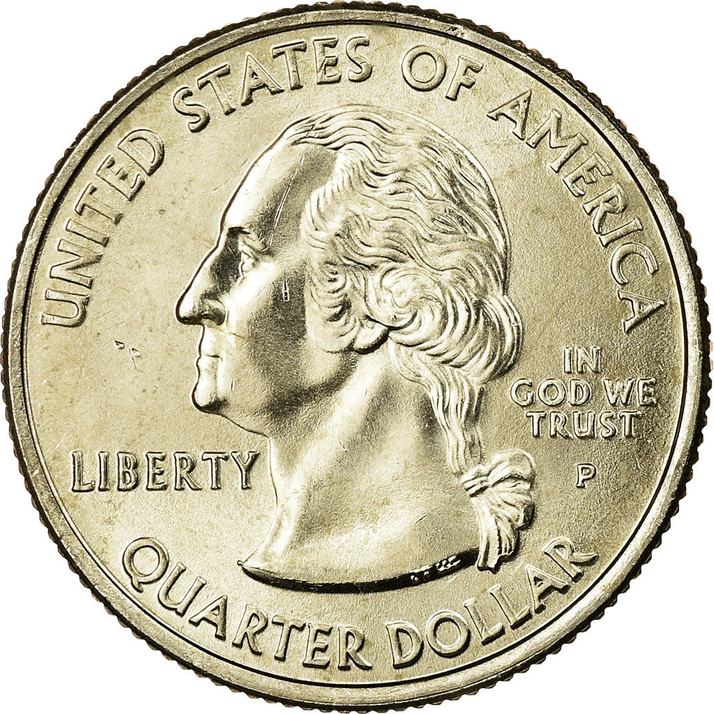 Coin, United States, Arizona, Quarter, 2008, U.S. Mint, Philadelphia, MS(63)
