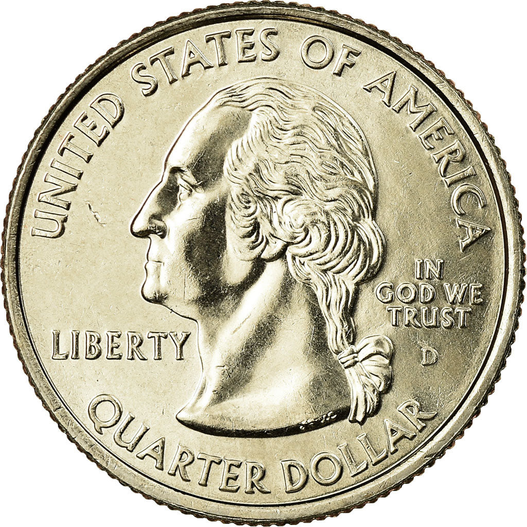 Coin, United States, Alaska, Quarter, 2008, U.S. Mint, Denver, MS(63)