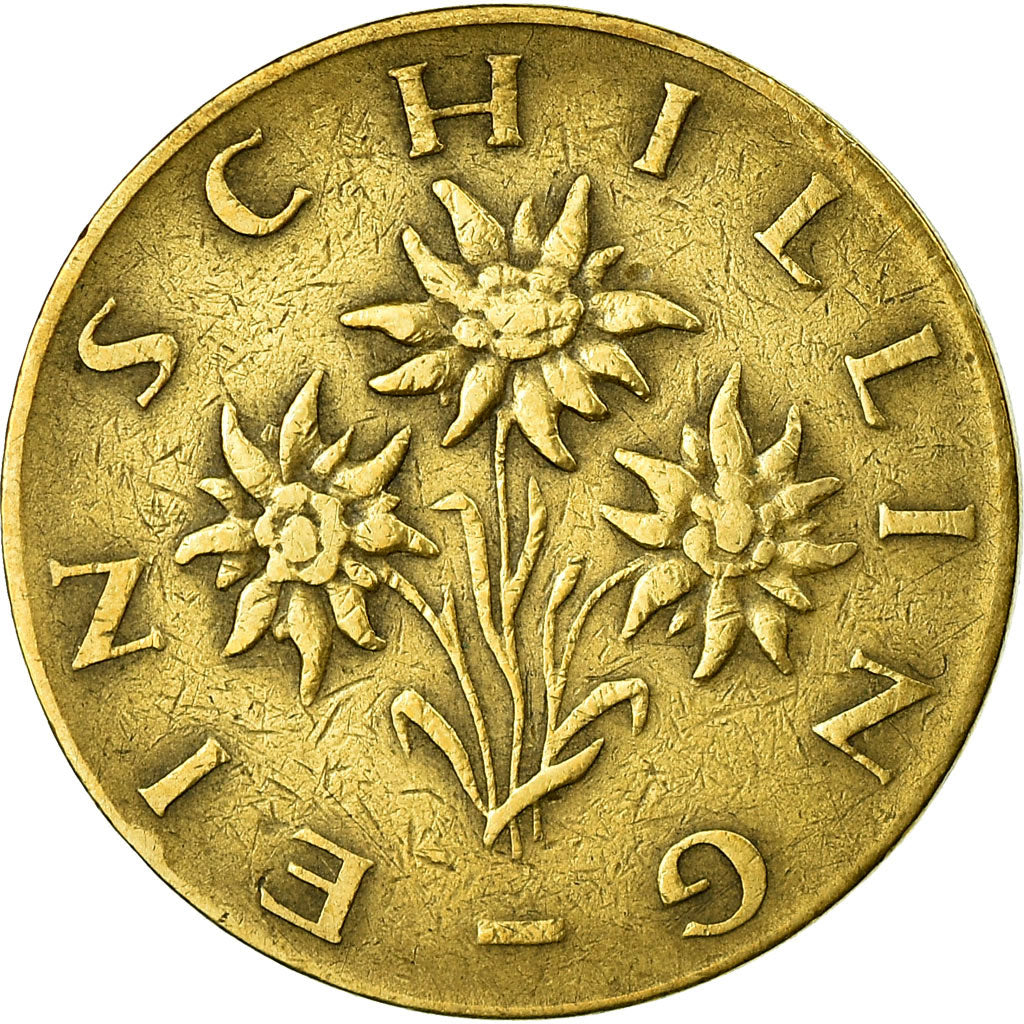Moneda, Austria, Schilling, 1964, MBC, Aluminio - bronce, KM:2886