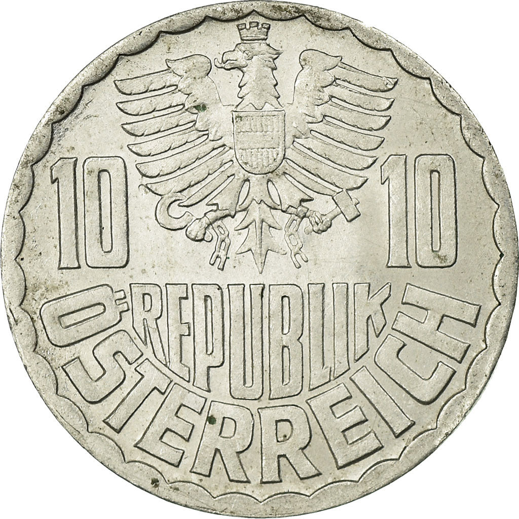 Monnaie, Autriche, 10 Groschen, 1959, Vienna, SUP, Aluminium, KM:2878
