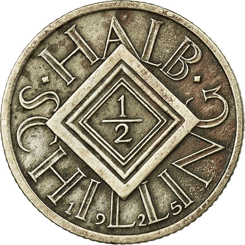 Moneta, Austria, 1/2 Schilling, 1925, BB, Argento, KM:2839