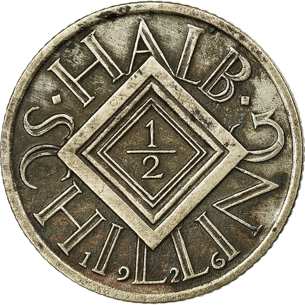 Moneta, Austria, 1/2 Schilling, 1926, BB, Argento, KM:2839