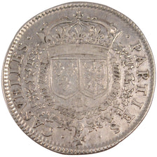 France, Royal, Token, 1654, VF(30-35), Silver, Feuardent #2611, 5.33