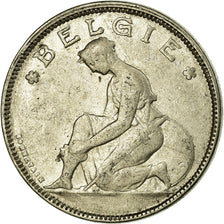 Monnaie, Belgique, 2 Francs, 2 Frank, 1923, TTB, Nickel, KM:92