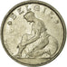 Monnaie, Belgique, 2 Francs, 2 Frank, 1923, TTB, Nickel, KM:92