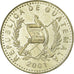 Coin, Guatemala, Quetzal, 2001, AU(55-58), Nickel-brass, KM:284