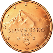 Slovaquie, 5 Euro Cent, 2009, SUP, Copper Plated Steel, KM:97