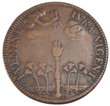 France, Royal, Token, 1660, EF(40-45), Copper, Feuardent #349, 6.20