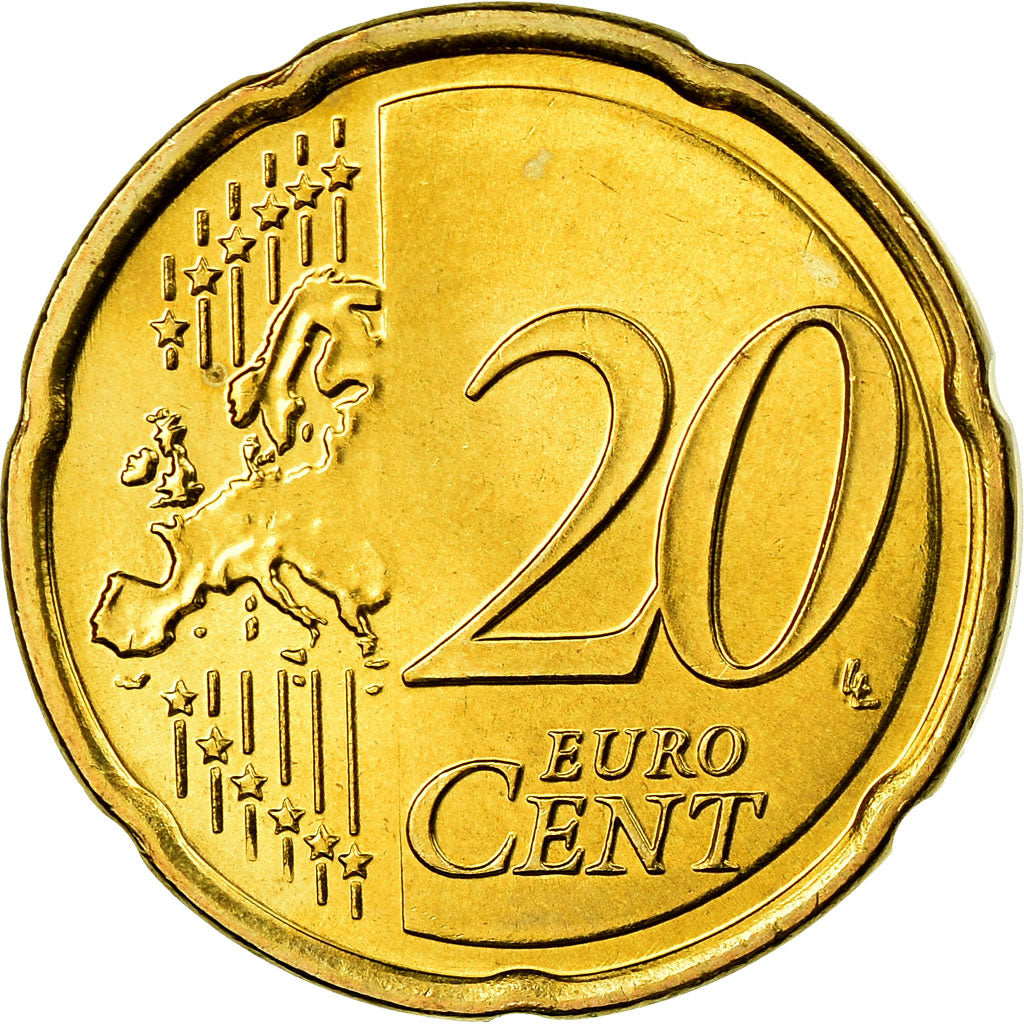 Zypern, 20 Euro Cent, 2011, UNZ, Messing, KM:82