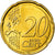 Chypre, 20 Euro Cent, 2011, SPL, Laiton, KM:82