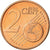 Cypr, 2 Euro Cent, 2012, MS(63), Miedź platerowana stalą, KM:79