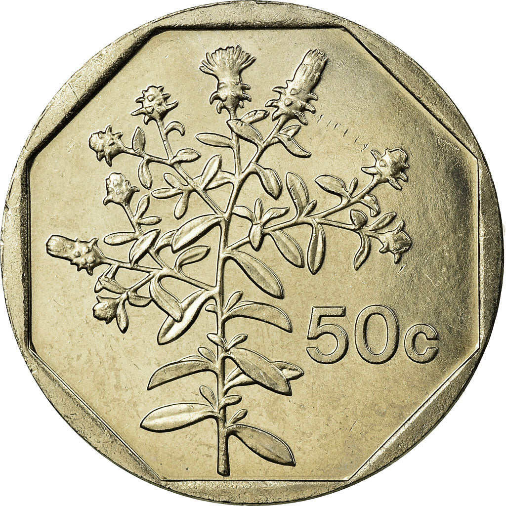 Moneda, Malta, 50 Cents, 1998, EBC, Cobre - níquel, KM:98