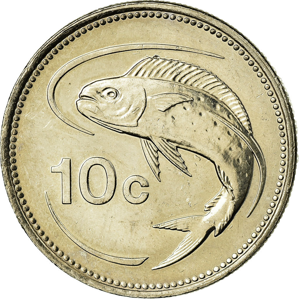 Moneta, Malta, 10 Cents, 2005, SPL-, Rame-nichel, KM:96