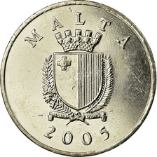 Coin, Malta, Lira, 2005, EF(40-45), Nickel, KM:99