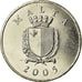 Coin, Malta, Lira, 2005, EF(40-45), Nickel, KM:99