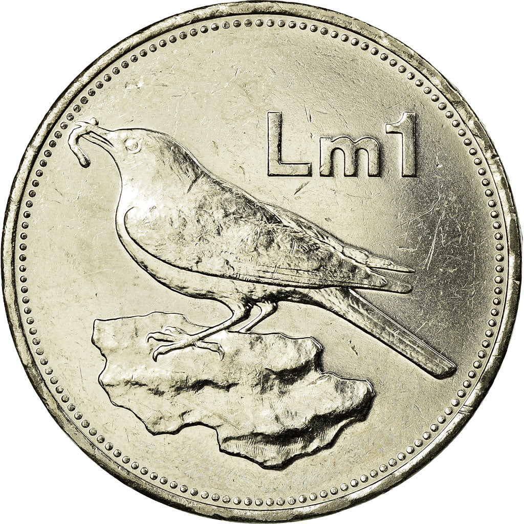 Coin, Malta, Lira, 2005, EF(40-45), Nickel, KM:99