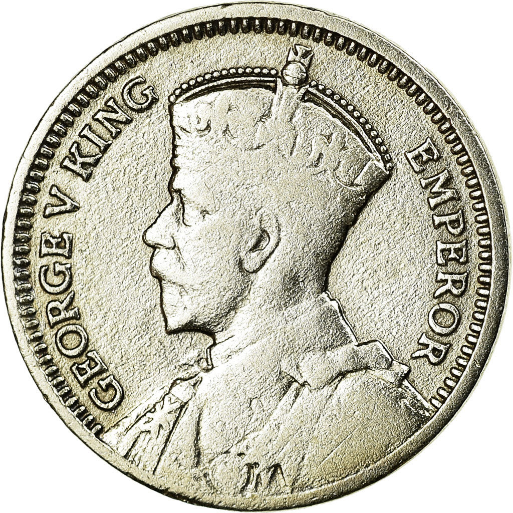 Coin, New Zealand, George V, 3 Pence, 1933, EF(40-45), Silver, KM:1